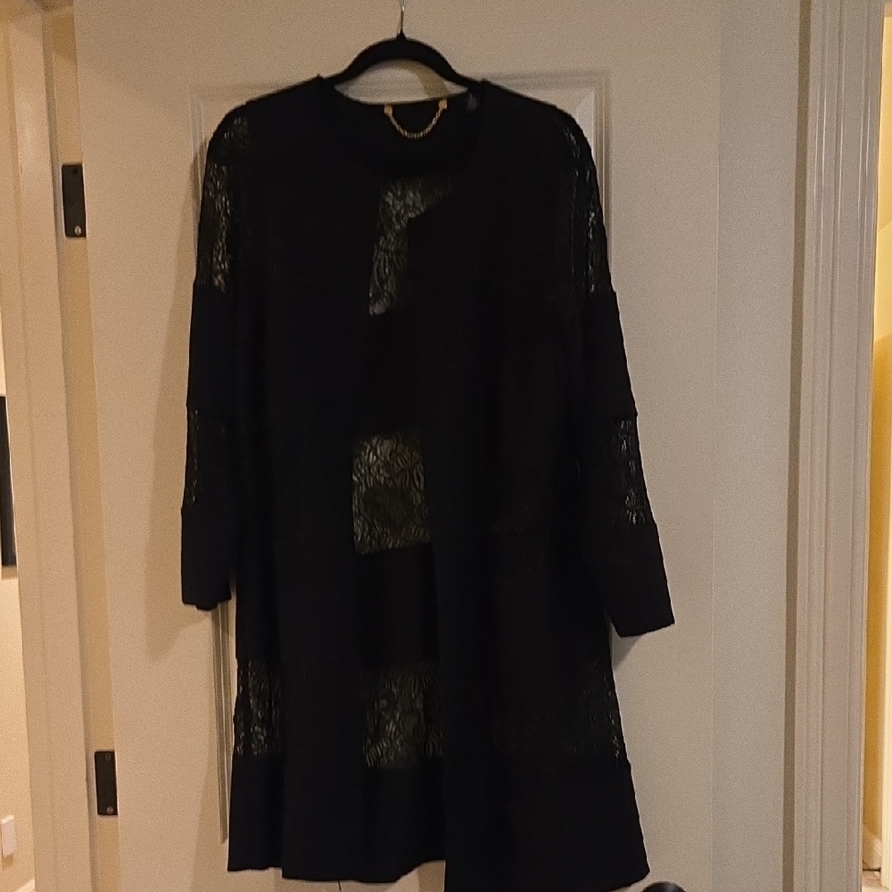 Chico's Black Label Evening Lace Jacket